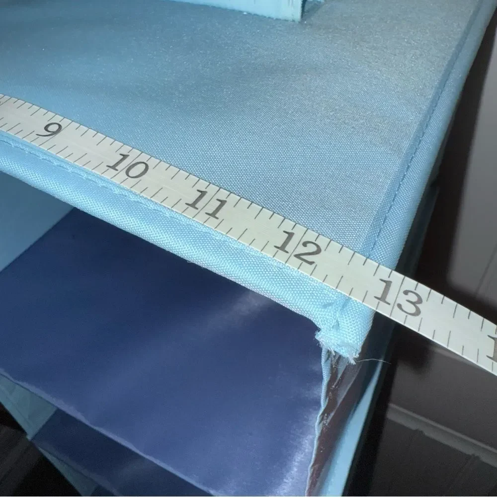 Blue‎ 5-Shelf Hanging Closet Organizer
